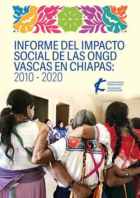 Portada Informe del impacto social de las ONGD vascas en Chiapas 2010-2020