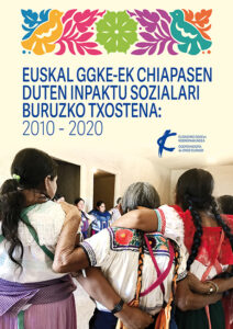 Portada Informe del impacto social de las ONGD vascas en Chiapas 2010-2020