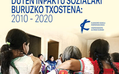 Portada Informe del impacto social de las ONGD vascas en Chiapas 2010-2020