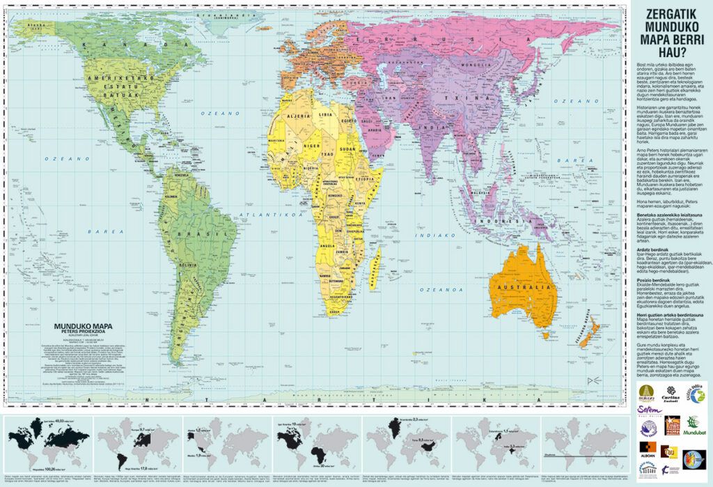 Mapa de Peters