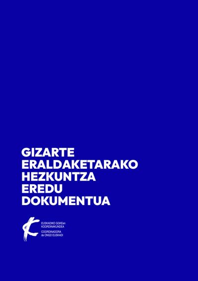 Gizarte-eraldaketarako hezkuntza eredu-dokumentua