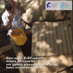Organización y lucha en El Salvador para defender el agua #30AñosDejanHuella