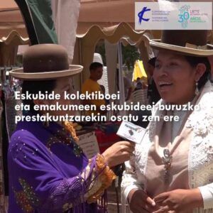 La población indígena en Bolivia toma las ondas #30AñosDejanHuella