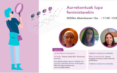 Irudia Aurrekontuak lupa feministarekin jardunaldia 2020