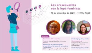 Imagen Jornada Los presupuestos con lupa feminista 2020