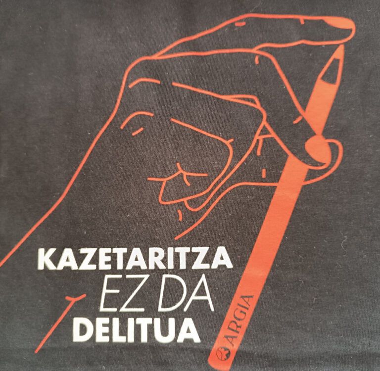 Kazetaritza ez da delitua