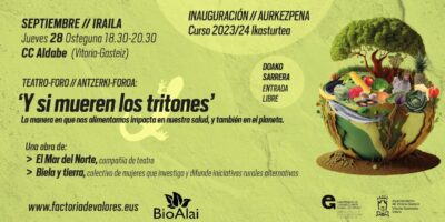 Antzerki Foroa: Y si mueren los tritones (gazteleraz)