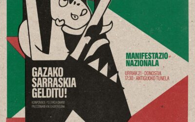 Manifestacion soldaridad con Gaza octubre 2023