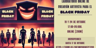 Oferta: crea una acción para denunciar el Black Friday