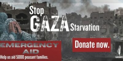 Gazari laguntzeko kanpaina #StopGazaStarvation
