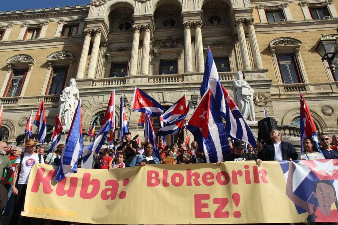 Foto comunicado adhesión Euskadi Cuba 2024