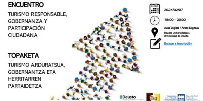 Encuentro: Turismo responsable, gobernanza y participación ciudadana