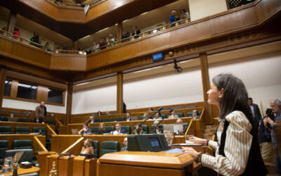Foto Parlamento Vasco Aprobación ley cooperación y solidaridad 2024