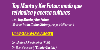 Mesa redonda: Top Manta y Ker Fatou: moda que reivindica y acerca culturas