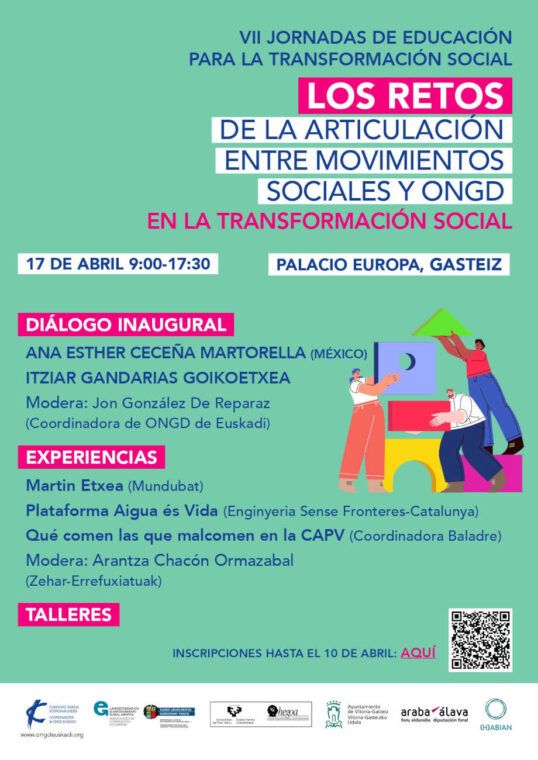 Cartel VII Jornadas Educacion 2024