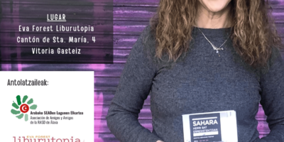 Presentación del libro: «Sahara, herri bat erresistentzian» de Kristina Berasain