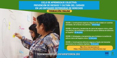 Prevención de riesgos y cultura del cuidado en las entidades defensoras de derechos / Arriskuen prebentzioa eta zaintzaren kultura eskubideen defendatzaileen erakundeetan