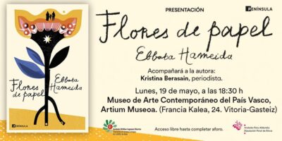 Presentación del libro Flores de papel de Ebbaba Hameida
