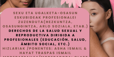 Sexu eta ugalketa osasunerako eskubideei buruzko jardunaldiak, Asha Ismail eta Hayat Traspas Ismailekin
