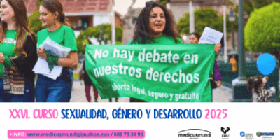 XXVI. Curso «Sexualidad, Género y Desarrollo» 2025