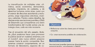 Encontrándonos 2025: «Co-creando escenarios de colaboración: Juventud y ONGD frente a los desafíos ecosociales»
