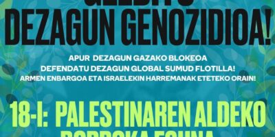 Jornada mundial de lucha por Palestina