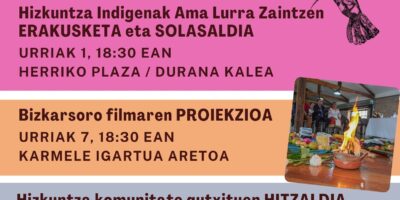 Hizkuntza komunitate gutxituen hitzaldia
