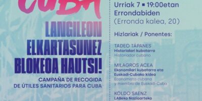 Mesa redonda, música cubana y presentación de campaña solidaria: «¿Qué está ocurriendo en Cuba?»