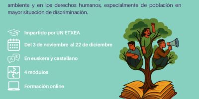 Formación online: «Crisis climática y derechos humanos: educar para transformar»