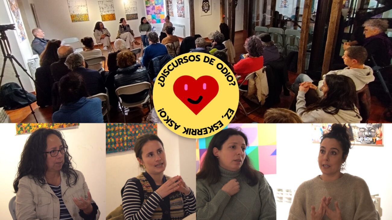 Lilian Hernández, Ainhoa Armentia, Ruba Hassan y Bárbara Martínez.