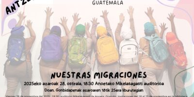 Antzerkia: «Nuestras migraciones» (Las Poderosas Teatro)